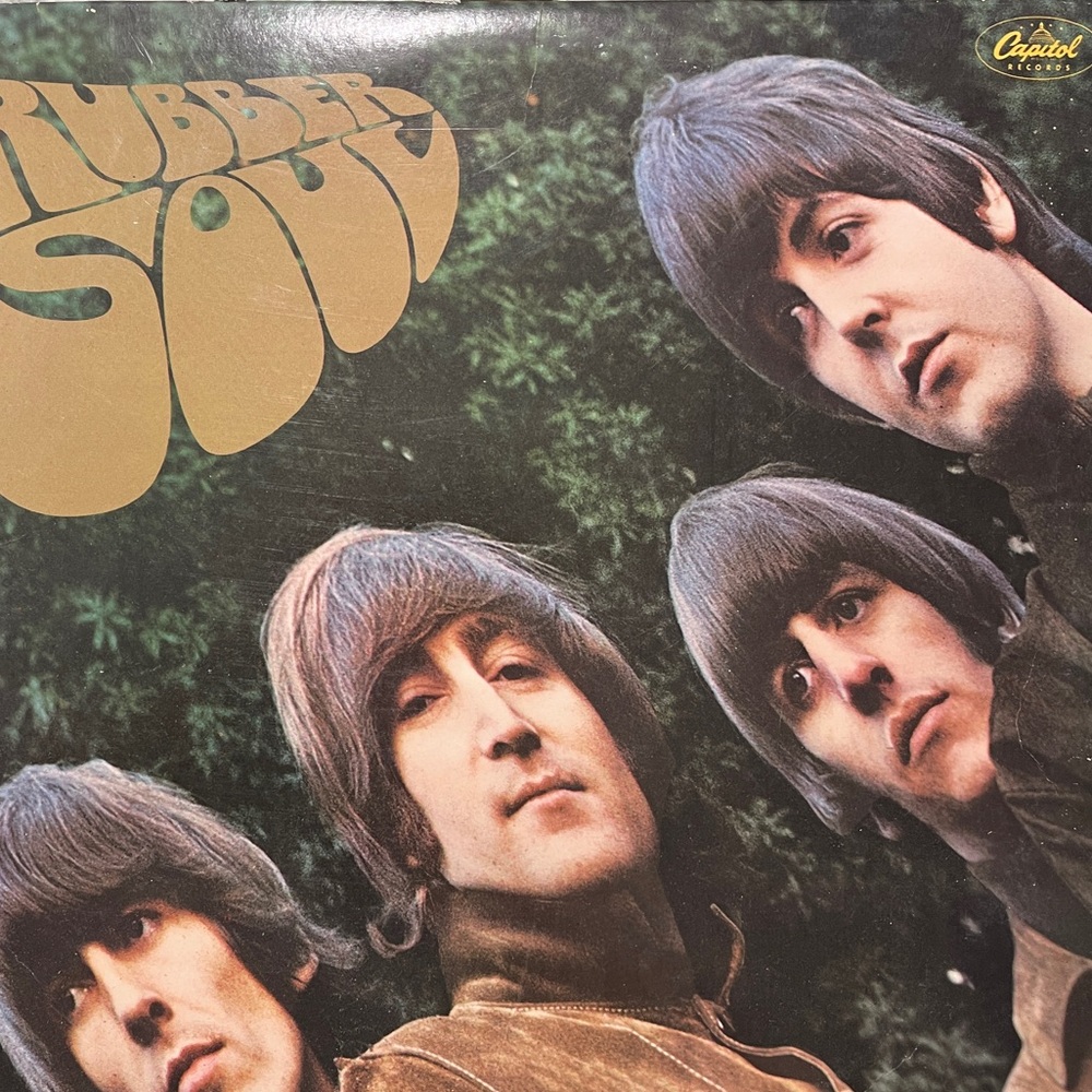 Rubber Soul Vinyl Record by the Beatles